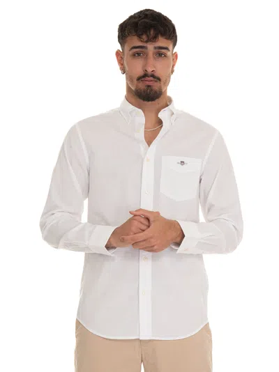Gant Casual Shirt In White