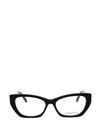 Gant Cat-eye Frame Glasses In Black
