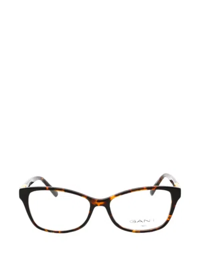 Gant Cat-eye Frame Glasses In Brown