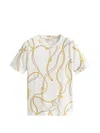 Gant Chain-print T-shirt In Multi