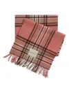 Gant Check-pattern Wool Scarf In Multi