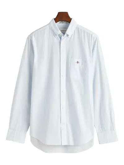Gant Chest-pocket Shirt In White