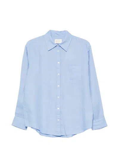 Gant Chest-pocket Button-up Shirt In Blue