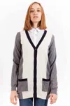 GANT CHIC WOOLEN LONG SLEEVE WOMEN'S CARDIGAN