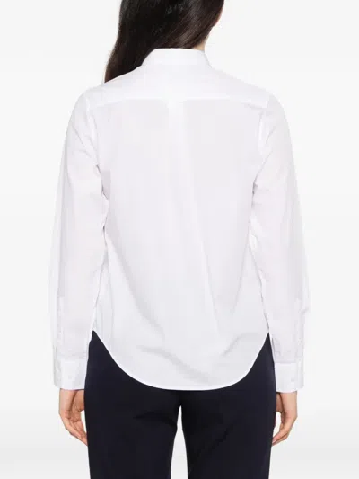 Gant Classic Poplin Shirt In Weiss