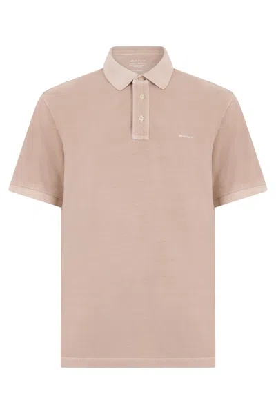 Gant Classic Short Sleeve Polo For Men - Elegance Meets Comfort In Pink