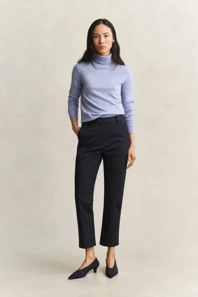 Gant Classic Slim Chinos In Evening Blue