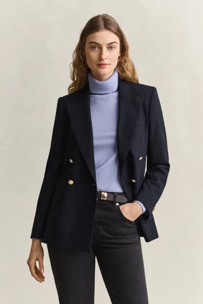 Gant Club Blazer In Animal Print