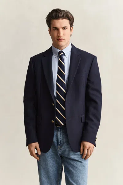 Gant Club Blazer In Blue