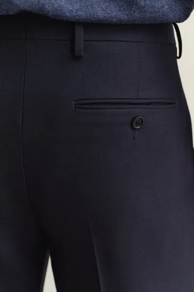 Gant Club Suit Pants In Blue
