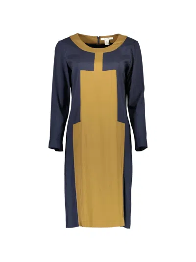 Gant Blu Viscosa Donna Dress In Blue