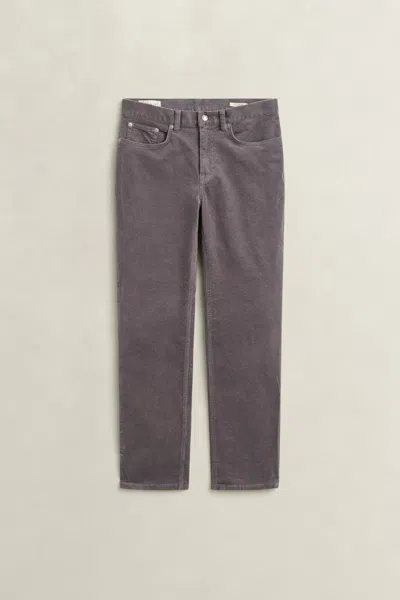 Gant Corduroy Jeans In Gray