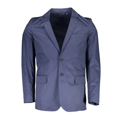 Gant Cotton Men's Men's Jacket In Blue