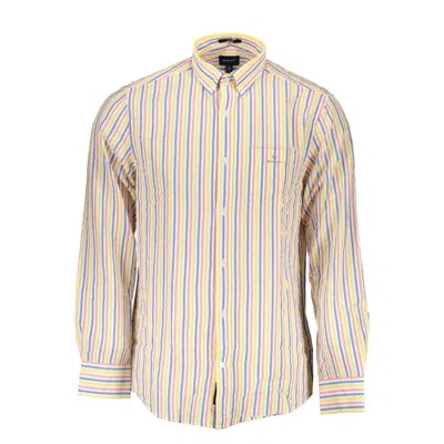 Gant Cotton Men's Men's Shirt In Gold