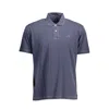 Gant Blue Cotton Men Polo Shirt In Blue