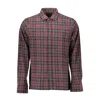 Gant Check-pattern Flannel Shirt In Red