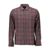 Gant Check-pattern Flannel Shirt In Red
