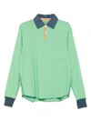 Gant Cotton Polo Shirt In Green