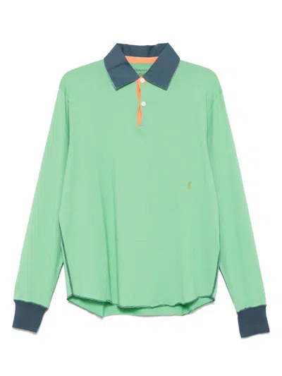 Gant Cotton Polo Shirt In Green