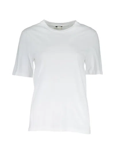 Gant Crew-neck T-shirt In White