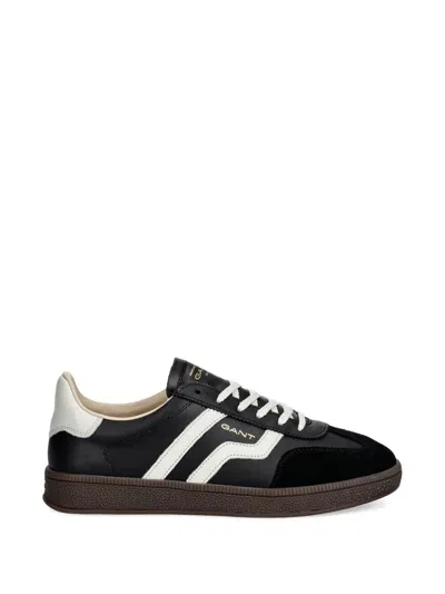 Gant Cuzima Panelled Sneakers In Black