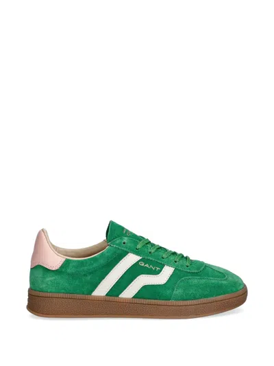 Gant Cuzima Stripe Sneakers In Green