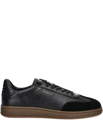 Gant Cuzmo Panelled Sneakers In Black