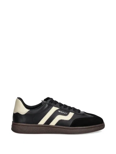 Gant Cuzmo Panelled Sneakers In Black