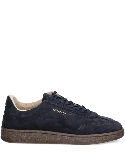 Gant Cuzmo Suede Lace-up Sneakers In Blue