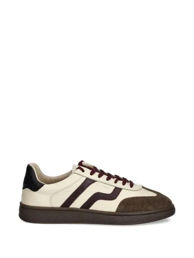 Gant Cuzmo Suede Stripe Sneakers In Brown
