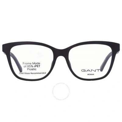 Gant Demo Cat Eye Ladies Eyeglasses Ga4147 002 54 In Black