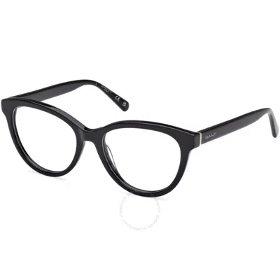 Gant Demo Cat Eye Ladies Eyeglasses Ga4153 001 53 In Black