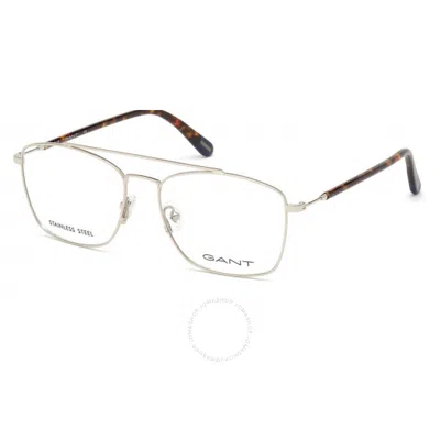 Gant Demo Navigator Men's Eyeglasses Ga3194-3 010 58 In Metallic