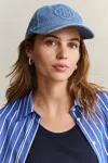 Gant Denim Cap In Blue