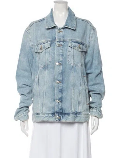 Pre-owned Gant Denim Jacket In Blue