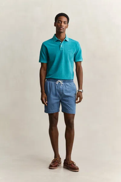 Gant Denim Shorts In Blue