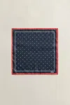 Gant Dot Pocket Square In Blue