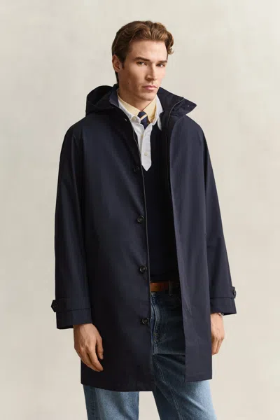 Gant Double Coat In Blue