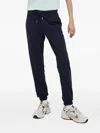 Gant Drawstring Cuffed Joggers In Blue