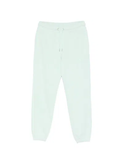 Gant Drawstring-fastening Logo-embroidered Track Pants In Green