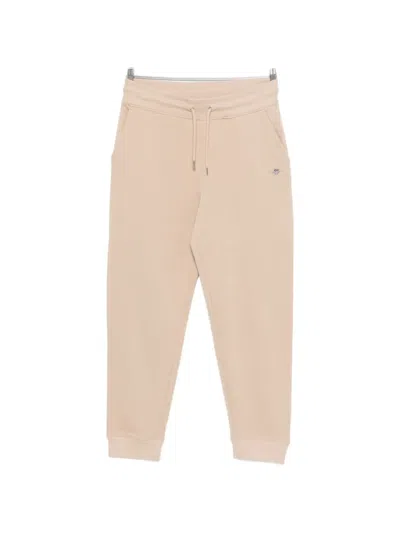 Gant Drawstring-fastening Sweatpants In Neutral