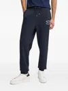 Gant Drawstring Track Pants In Blue