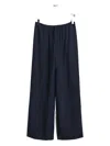 Gant Drawstring Trousers In Blue