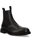 Gant Elastic-panel Leather Boots In Black