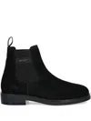 Gant Elasticated-panel Boots In Black