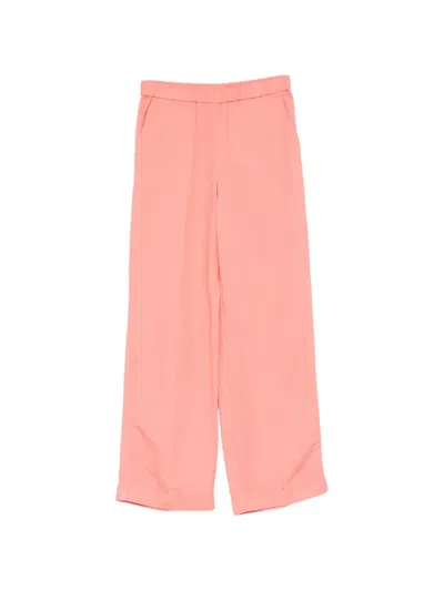 Gant Elasticated Trousers In Pink