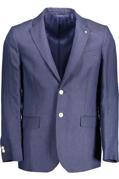 Gant Ele Blue Linen Classic Jacket