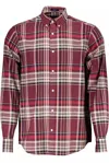 Gant Pink Cotton Shirt In Red