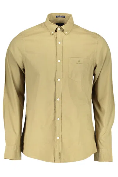 Gant Ele Green Slim Fit Cotton Shirt