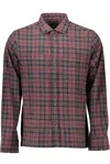 Gant Check-pattern Flannel Shirt In Brown